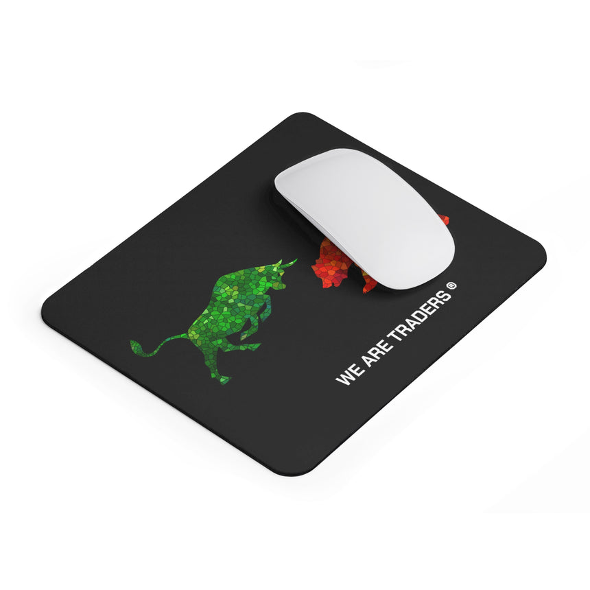 Mouse Pad Black - Bull and Bear