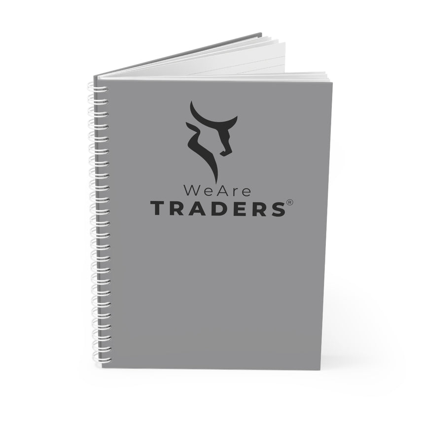 Spiral Notebook Grey - We Are Traders