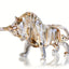 Crystal Bull Figurine – Elegant Desk Decor for Traders and Investors