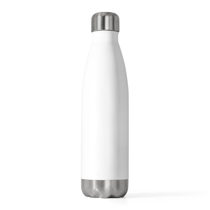 Insulated White Water Bottle We Are Traders Black