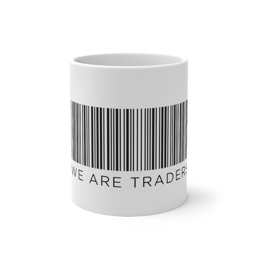 Taza que cambia de color con código de barras We Are Traders ®