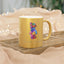 Mosaic Bear Metallic Mug - Silver/Gold