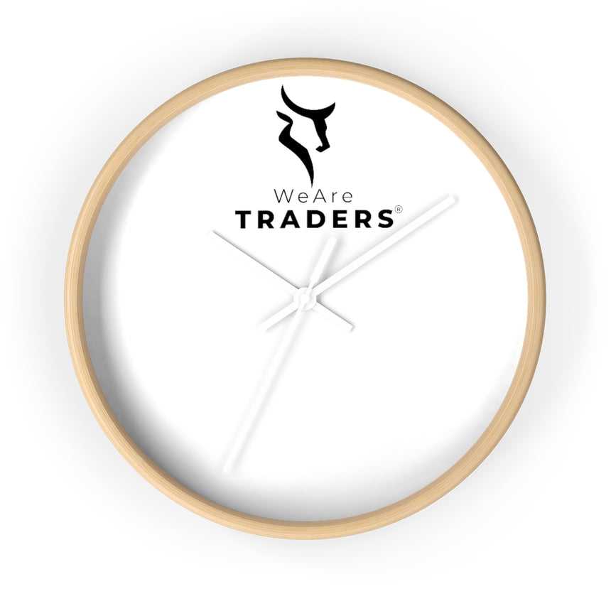 We Are Traders ® Wall clock