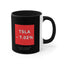 Tesla Stock Crash Coffee Mug, 11oz