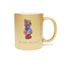 Mosaic Bear Metallic Mug - Silver/Gold