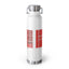 Bear Market whate with red Vacuum Insulated Bottle