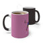 Dity pink Changing Mug with Mosaic Bull