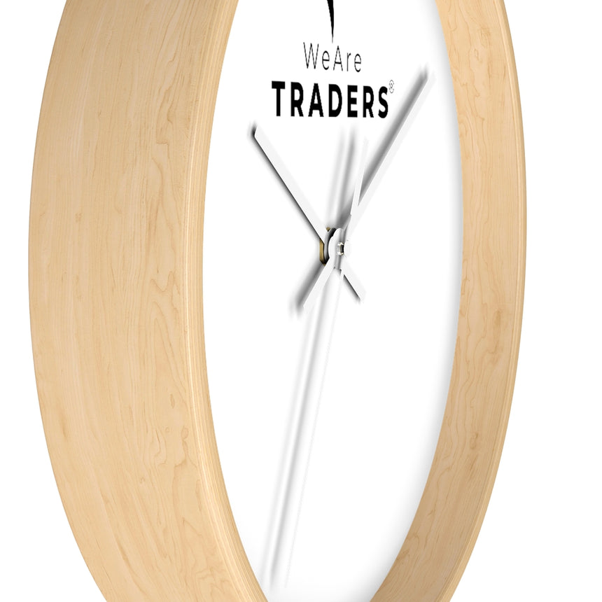 We Are Traders ® Wall clock