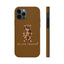 Brown Bear Case Mate Tough Phone Cases