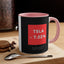 Tesla Stock Crash Coffee Mug, 11oz