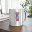 Mosaic Bear Metallic Mug - Silver/Gold