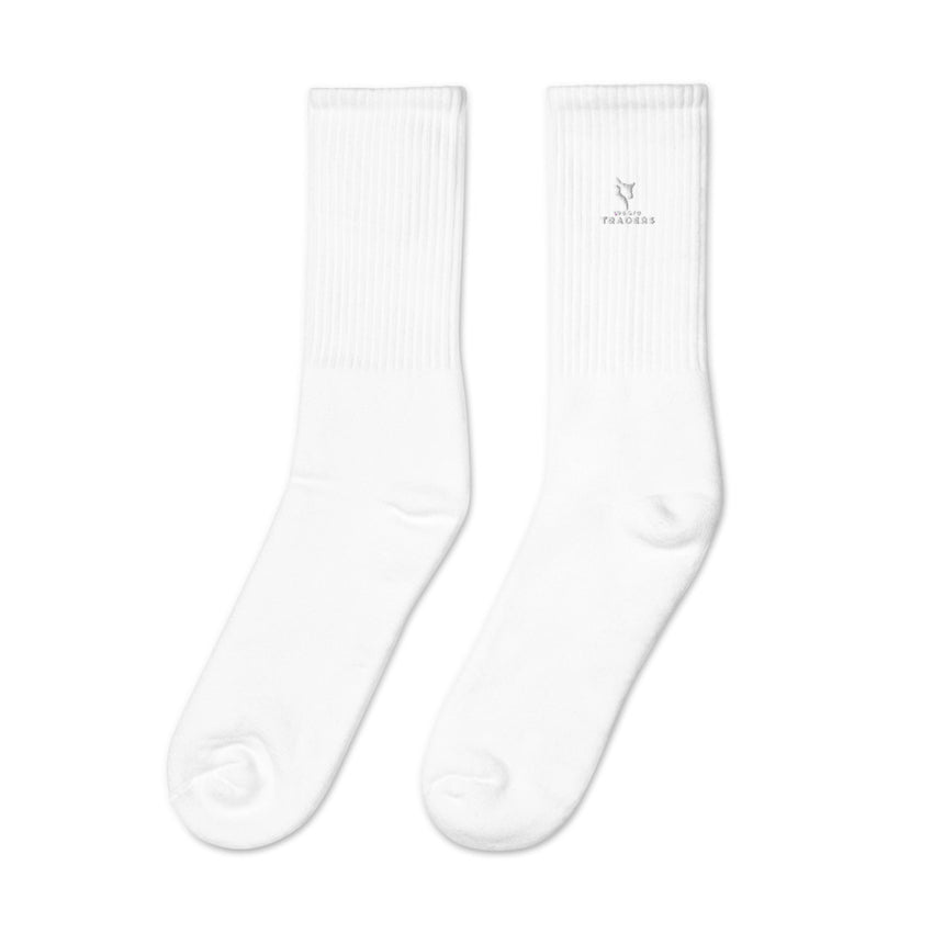 We Are Traders ® Embroidered socks