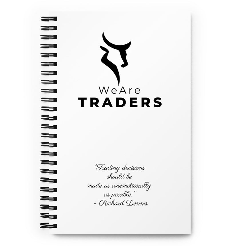 We Are Traders ® Spiral notebook